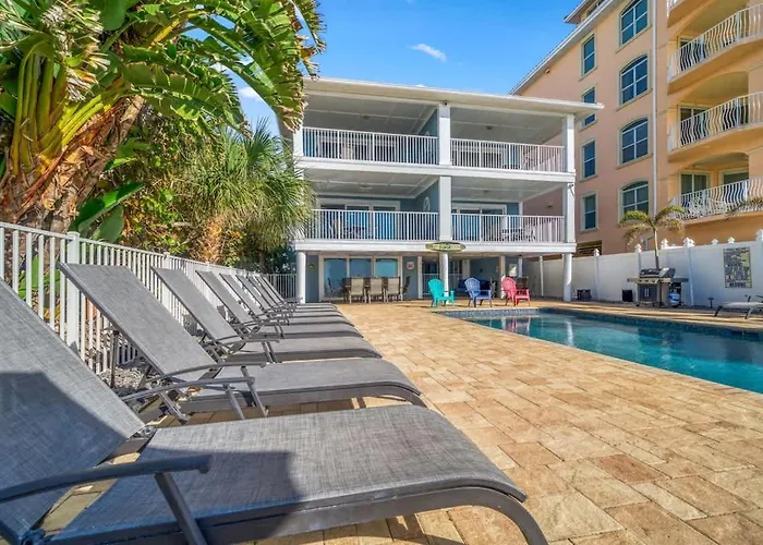 Ferienhaus 2,000 Sq Ft With Private Indoor Poolside Unit 4 At Four Shores Clearwater Beach
